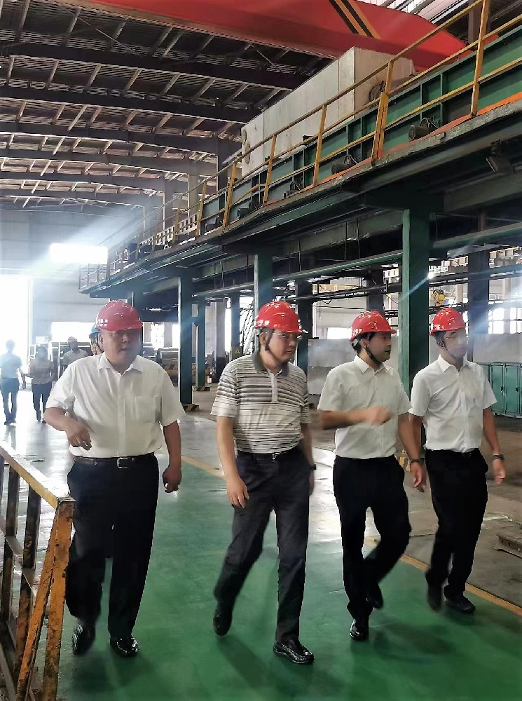象嶼集團(tuán)張董事長一行參觀我司
